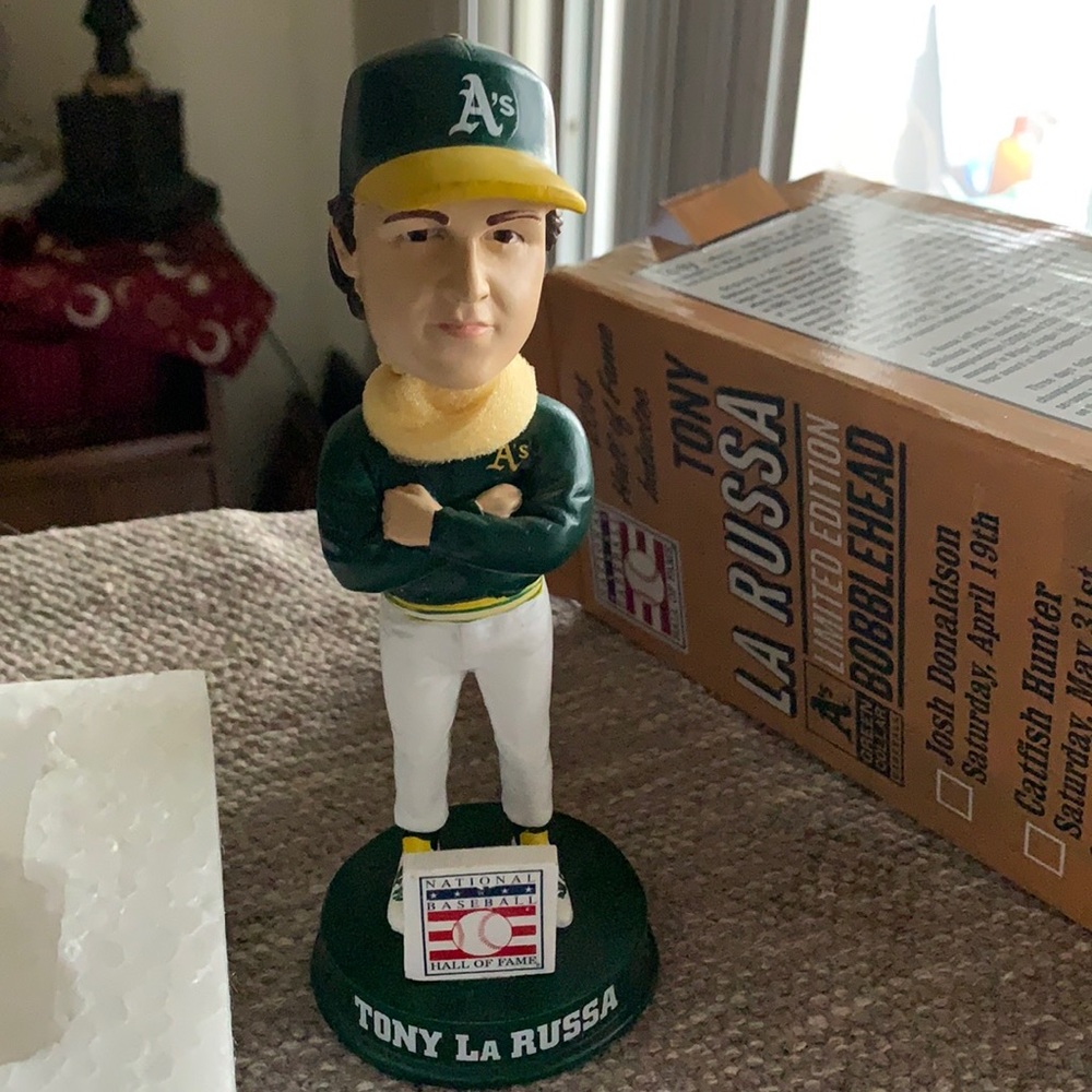 Tony La Russa Oakland As Limited Edition Bobblehead 2014 Hall of Fame La Russa